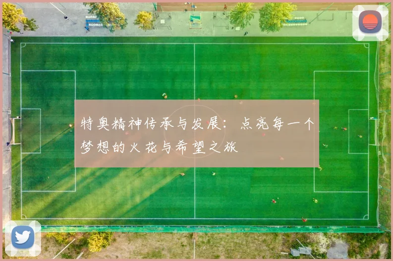 特奥精神传承与发展：点亮每一个梦想的火花与希望之旅